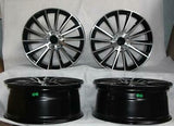 18'' wheels for Mercedes C300 4MATIC CABRIOLET 2017 & UP staggered 18x8.5/9.5"