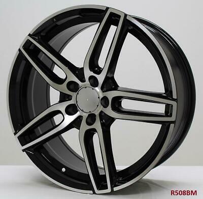 18'' wheels for Mercedes C350 4MATIC COUPE 2015 staggered 18x8/9"