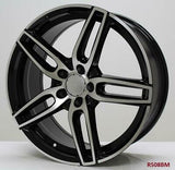 18'' wheels for Mercedes C300 COUPE 2017 & UP staggered 18x8/9"