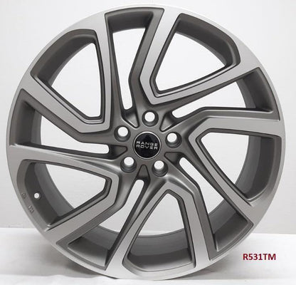 22" Wheels for LAND ROVER DISCOVERY FULL SIZE SE 2017 & UP 22x9.5" 5X120
