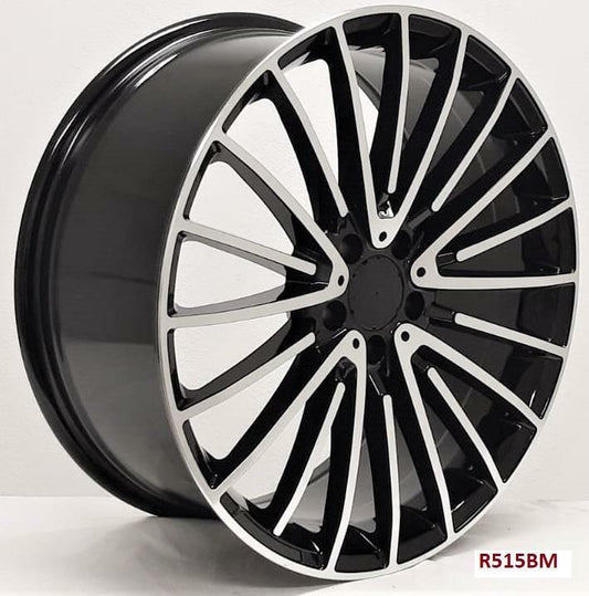 22'' wheels for Mercedes S450 SEDAN 2018-20 staggered 22x9/10.5" LEXANI TIRES