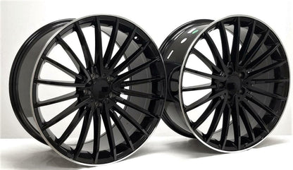 20'' wheels for Mercedes CL63 2008-14 (staggered20x8.5/9.5") 5x112